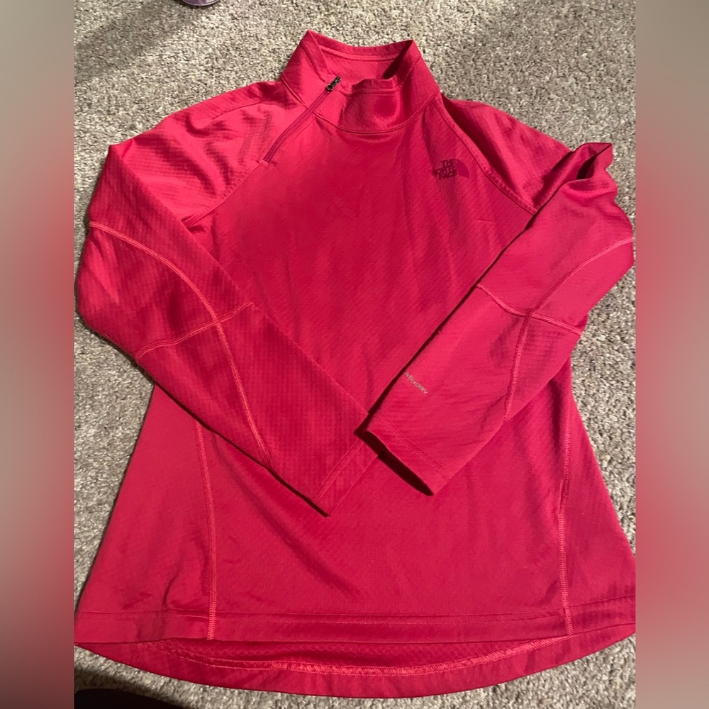 NORTHFACE ASYMMETRICAL HALF ZIP